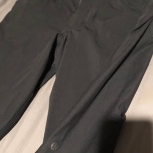 Black LULU LEMON ABC pants